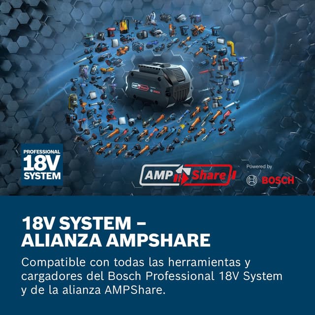 Detalle 2 de Bosch Professional GBA 18V 4,0 Ah batería 18V