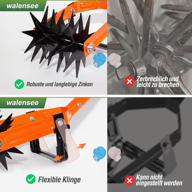 Detalle 2 de Walensee Rotationsgrubber verstellbar