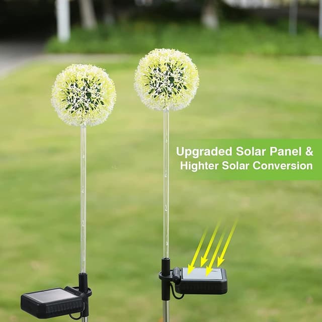 Thumbnail 5 de BUCASA Solar Lights Outdoor Garden 4 Pack 🌼