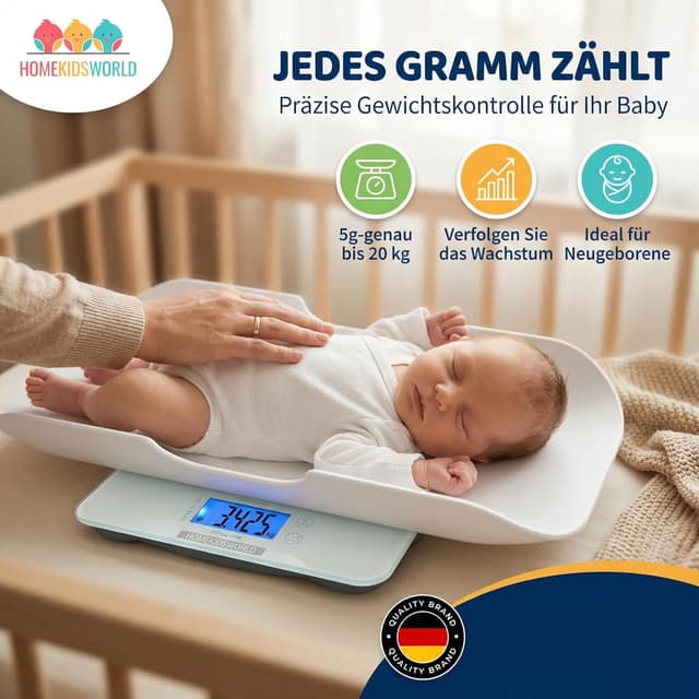 Detalle 2 de Home Kids World Kombi-Waage 180 kg digital
