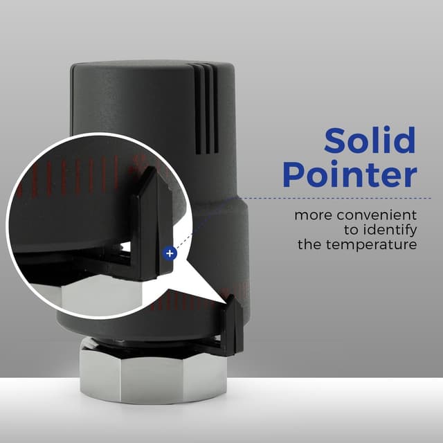 Detalle 2 de VANCOCO 2 STK Thermostatkopf M30×1,5