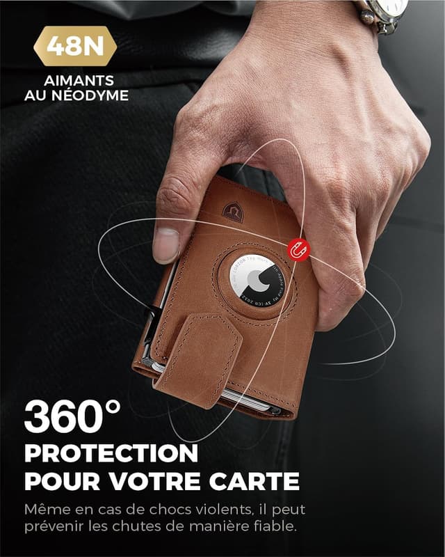 Thumbnail 1 de LORZOR Portefeuille AirTag