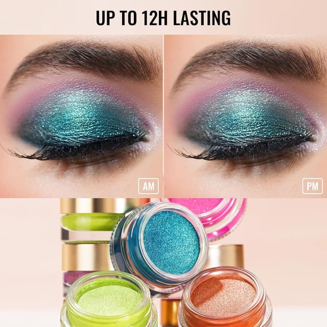 Thumbnail 4 de OULAC 3PCS Shimmer Purple Eyeshadow Set 24-hour eyeshadow 💄