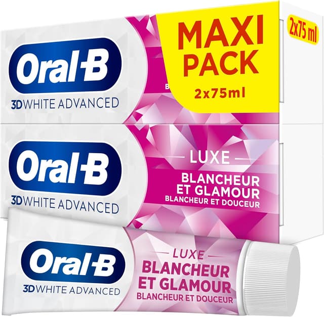 Thumbnail 6 de Dentifrice 3D White Advanced Luxe Menthe 12 x 75 ml