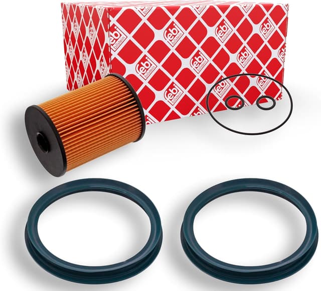 Detalle de FEBI Bilstein 47225 : filtre à carburant avec joints d’étanchéité pour modèles MINI compatibles