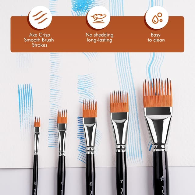 Thumbnail 3 de Fuumuui 5PCS Grainer Brush Set