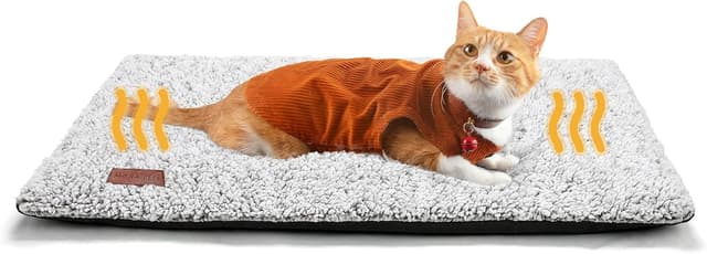 Imagen de Self Warming Cat Bed 29.1 x 18.9 inch thermal mat en OfertitasTOP