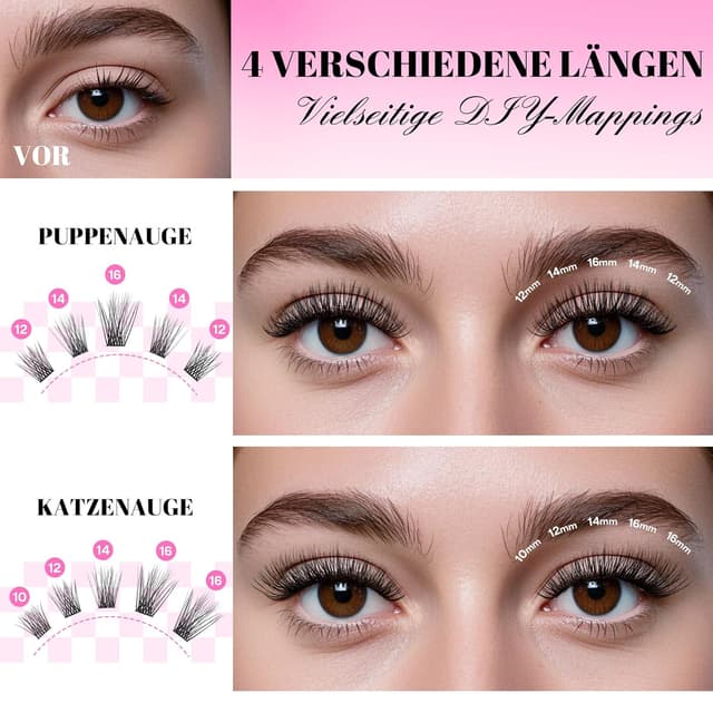 Detalle 2 de CALAILIS 168 WimpernverlĂ€ngerung D Curl đ