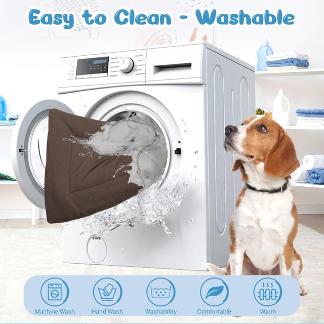 Thumbnail 6 de Baodan Dog Bed 90 x 60 cm fleece