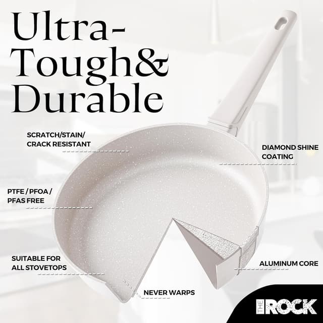 Thumbnail 5 de THE ROCK SOHO 1.9 Quart Saucepan 🍲