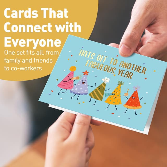 Thumbnail 6 de Sweetzer & Orange S&O Box of Birthday Cards with Envelopes (Bulk 24, 4x5.5")