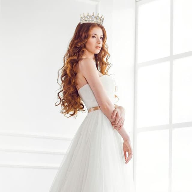 Thumbnail 4 de ZOCONE Vintage Tiara Krone Roségold 5,5 cm