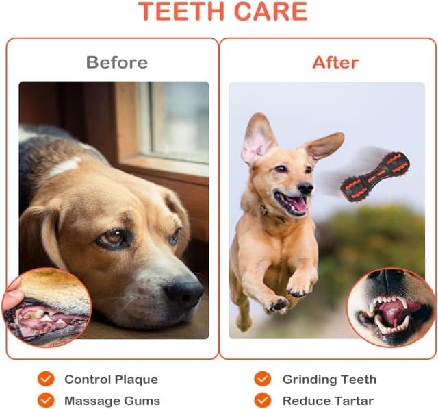 Detalle de AUSCAT jouet à mâcher haltère 1 jouet