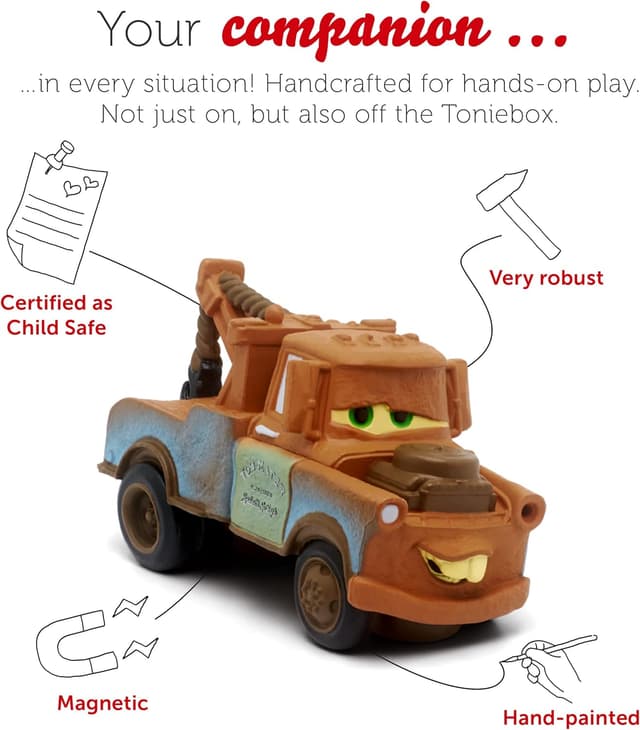 Detalle de tonies Disney Cars 2 Mater Audio Character