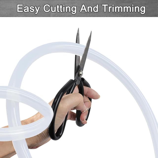 Detalle de Silikonschlauch 8 mm 2 m transparent