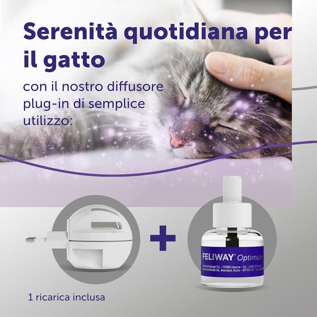 Thumbnail 2 de FELIWAY Optimum diffusore 30 giorni 🐱