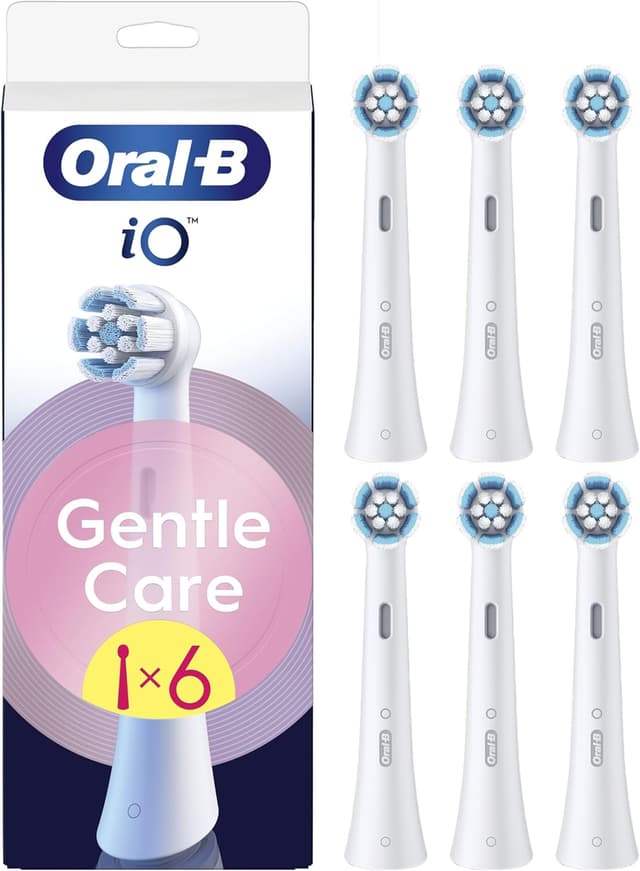 Detalle de Oral-B iO Gentle Care pack 6 recambios