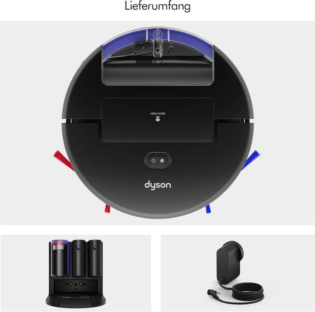 Detalle de Dyson Spot+Scrub AI Nass‑ und Trockenroboter 4× Saugkraft