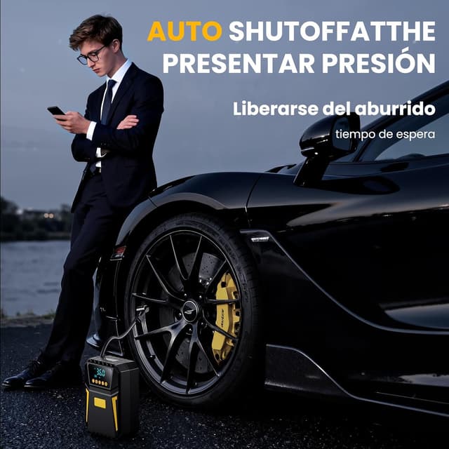 Thumbnail 2 de Ipflin Inflador Ruedas Coche 12V 150 PSI