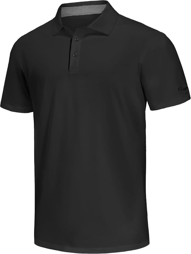 Detalle de Mens Dry Fit Golf Polo Shirt
