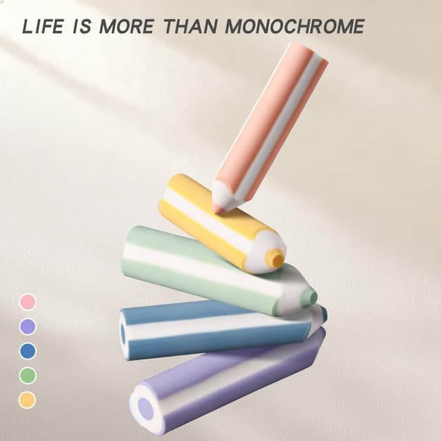 Thumbnail 4 de SimSign Pencil-Shaped Eraser 10-pack