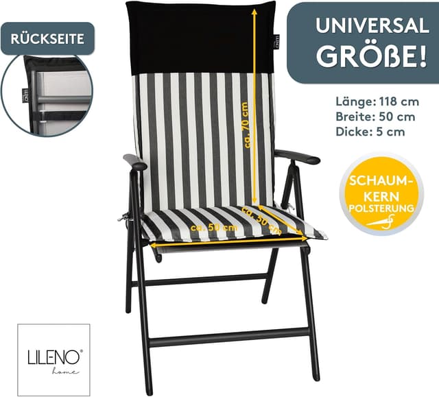 Detalle 2 de LILENO HOME Cojín para Muebles de Jardín