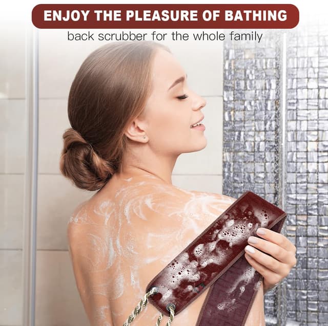 Thumbnail 5 de URAQT Rückenschrubber Peeling Waschlappen