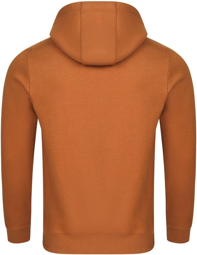 Detalle 2 de riverso Hoodie Herren Regular Fit RIVNiklas – Kapuzenpullover mit Kängurutasche und Cross-Over-Kragen