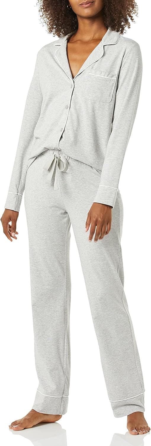 Detalle de Amazon Essentials Cotton Modal Pajama Set Small