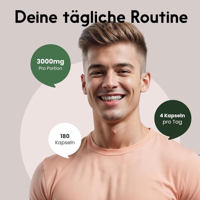 Detalle de L-Carnitin Hochdosierte Kapseln 3196mg