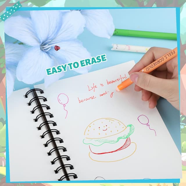 Thumbnail 4 de Thboxes 12 Pcs Stylos Effaçables 0,7 mm