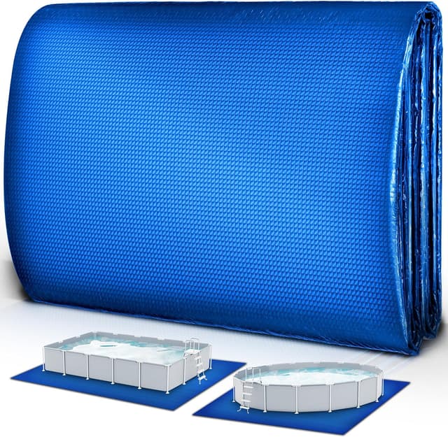 Imagen de tillvex Bâche de Sol 250 g/m² pour piscine en OfertitasTOP