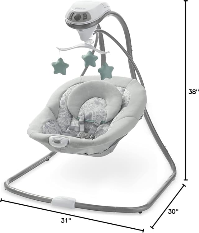 Thumbnail 6 de Graco Simple Sway Baby Swing 6 Speeds