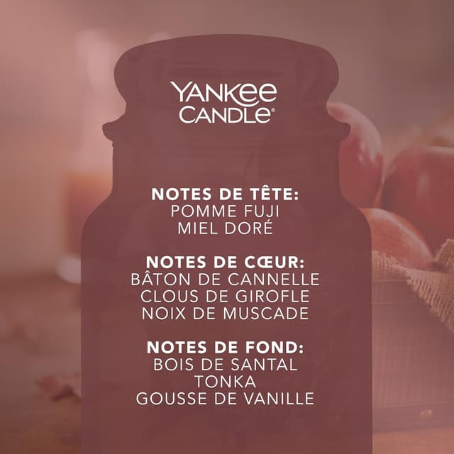 Thumbnail 2 de Bougie Yankee Candle pomme Ă cidre đŻ
