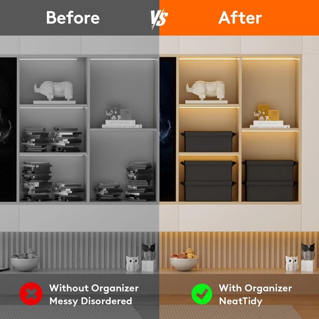 Thumbnail 5 de Aolawco DVD storage box 40 x 20 x 15 cm 📀