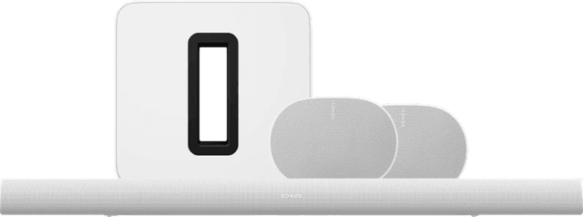 Detalle de Sonos Arc Ultra + Era 300 Heimkino-Set Weiß