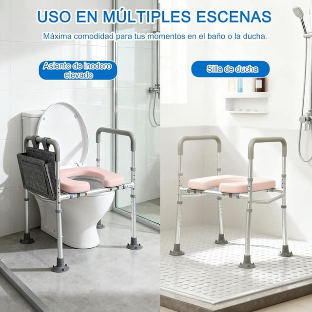 Thumbnail 4 de NJUN Alzador WC 3 en 1 reposabrazos