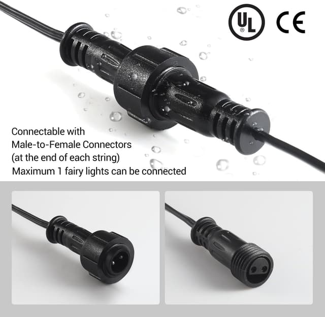 Thumbnail 6 de Avoalre Catena Luminosa Esterno con 8 modalità e timer, luci G40 IP44