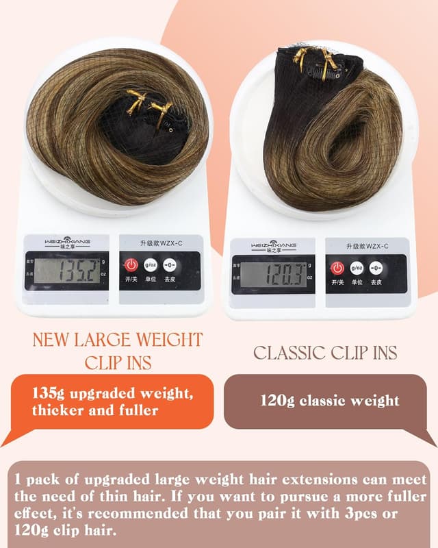 Thumbnail 4 de Sunny 18 Inch 135g Clip-In Hair Extensions