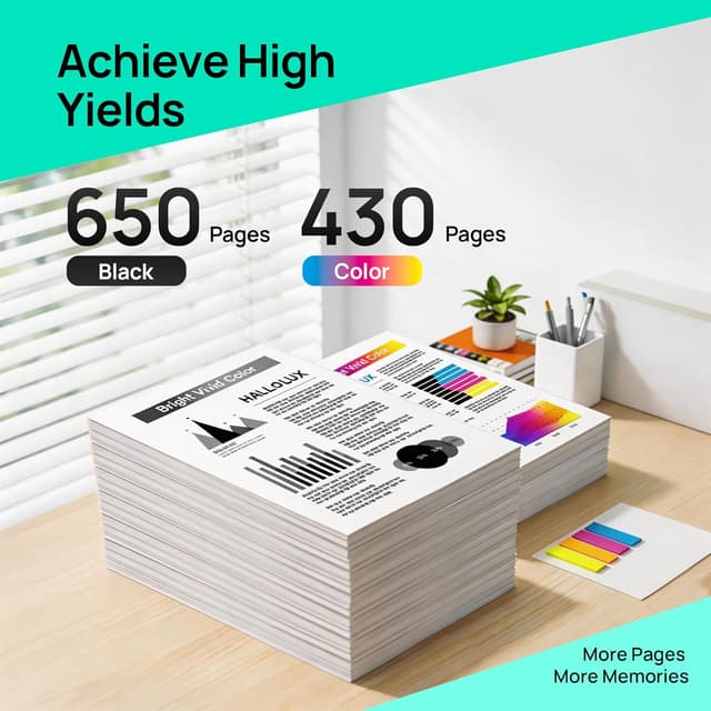 Detalle de 305XL Ink Cartridges 2 Pack for HP Envy 6000 Series