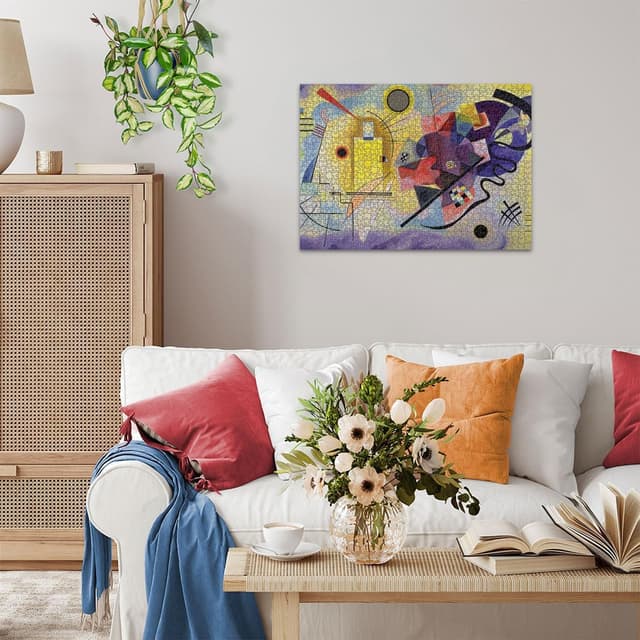 Detalle de Ravensburger Art Collection “Kannsky Wassily” puzzle 1000 pezzi, 70 x 50 cm