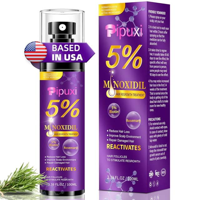 Detalle de Minoxidil 5% Hair Growth Spray