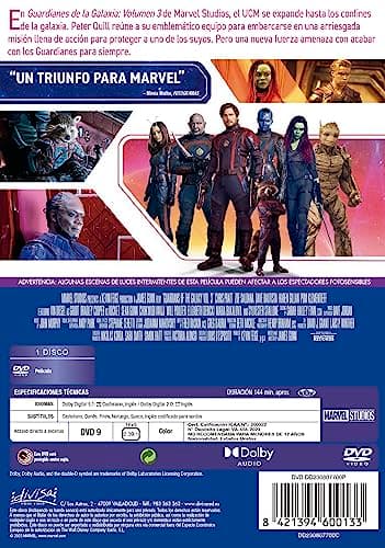 Thumbnail 1 de Guardianes de la Galaxia Vol.3 (DVD)