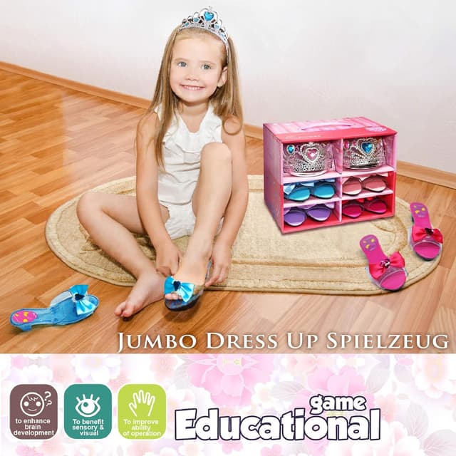 Thumbnail 3 de Princess Dress Up Schuhe Kleinkind Fersen