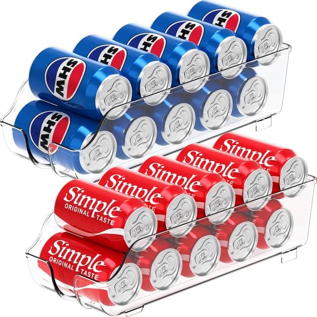 Detalle de Simple Houseware Soda Can Organizer 14"