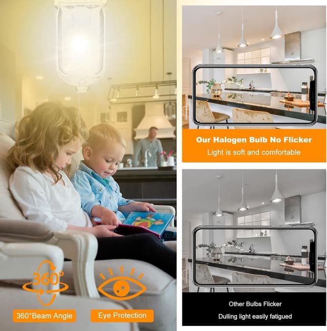 Thumbnail 6 de G9 Halogen bulbs 40W 2700K, 12 pack