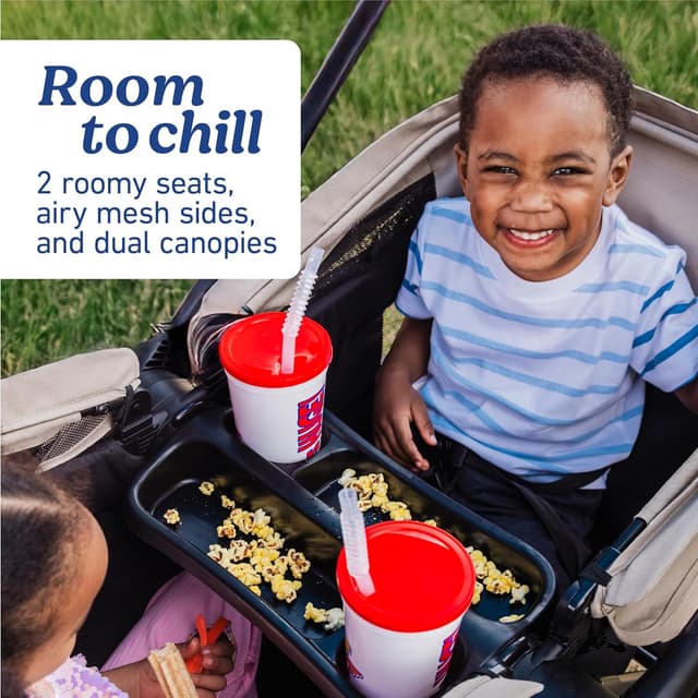 Thumbnail 3 de Graco Ready2Roll all-terrain double stroller