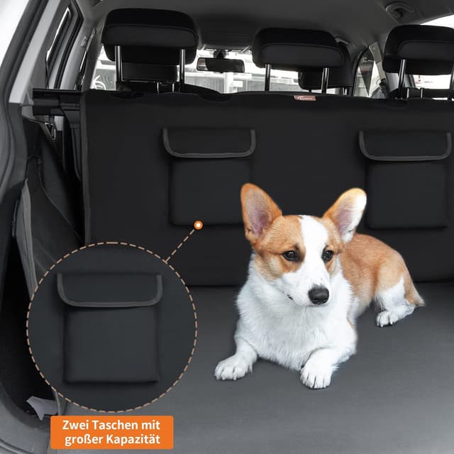 Thumbnail 6 de Kofferraumschutz Hund mit Seitenschutz & Stoßstangenschutz – universelle Schutzmatte fürs Auto (185 × 105 cm), wasserdicht & pflegeleicht