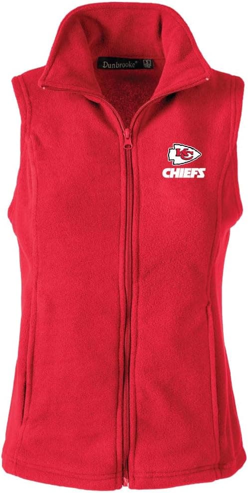 Detalle 2 de Dunbrooke NFL Women’s Lady Houston pullover jacket with anti-pill fleece