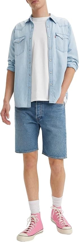 Detalle 2 de Levi's 501 shorts hombre 38W pantalones cortos